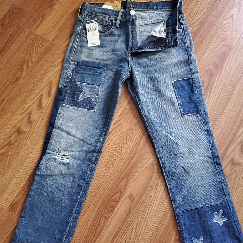 Polo Ralph Lauren ....Waverly straight crop denim - Picture 4 of 5